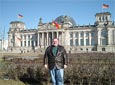 Me in front of the German Parliment Building.